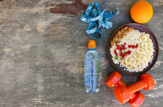water and oatmeal
